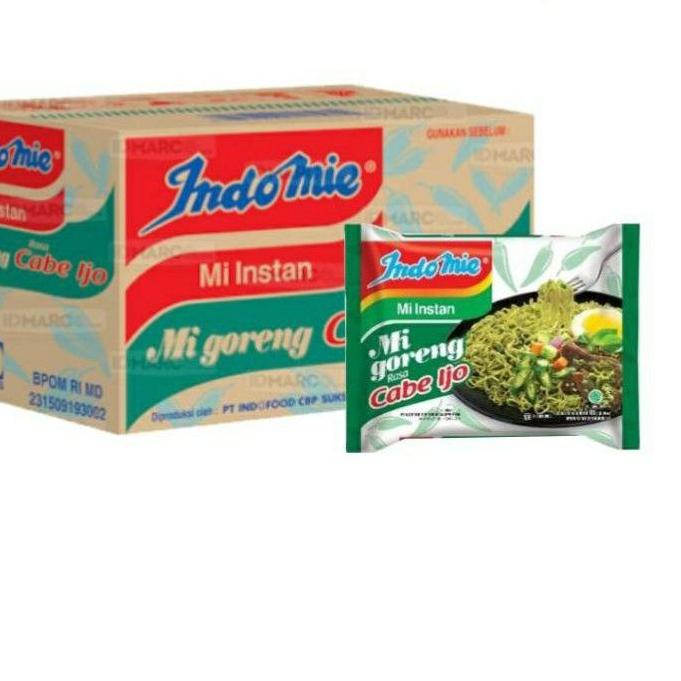 

Discount | KP8 | 1 Dus Indomie Goreng Cabe Ijo si 40 pcs