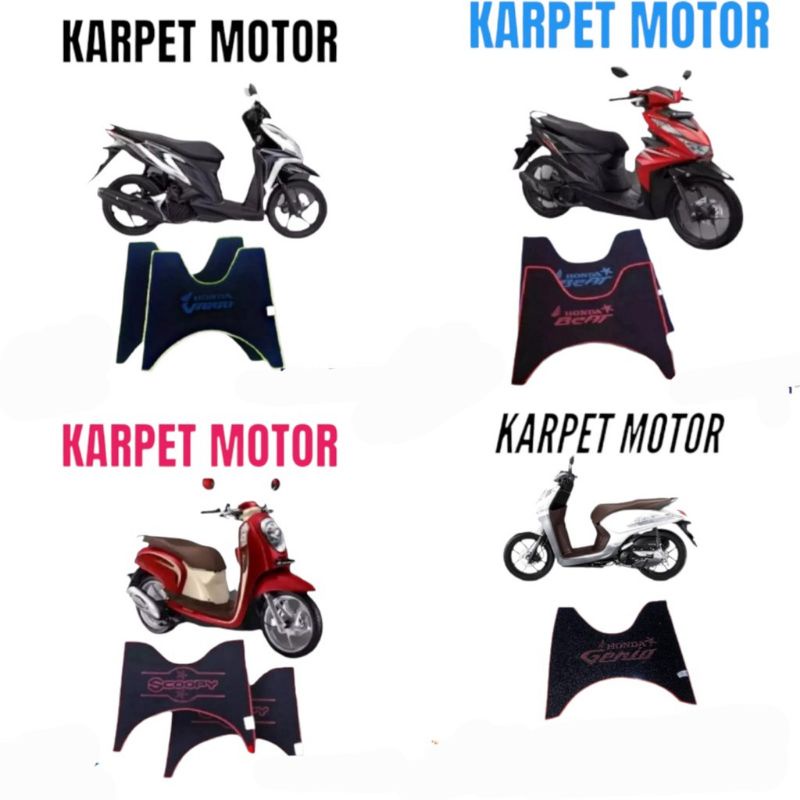 KARPET MOTOR - ALAS PIJAKAN MOTOR