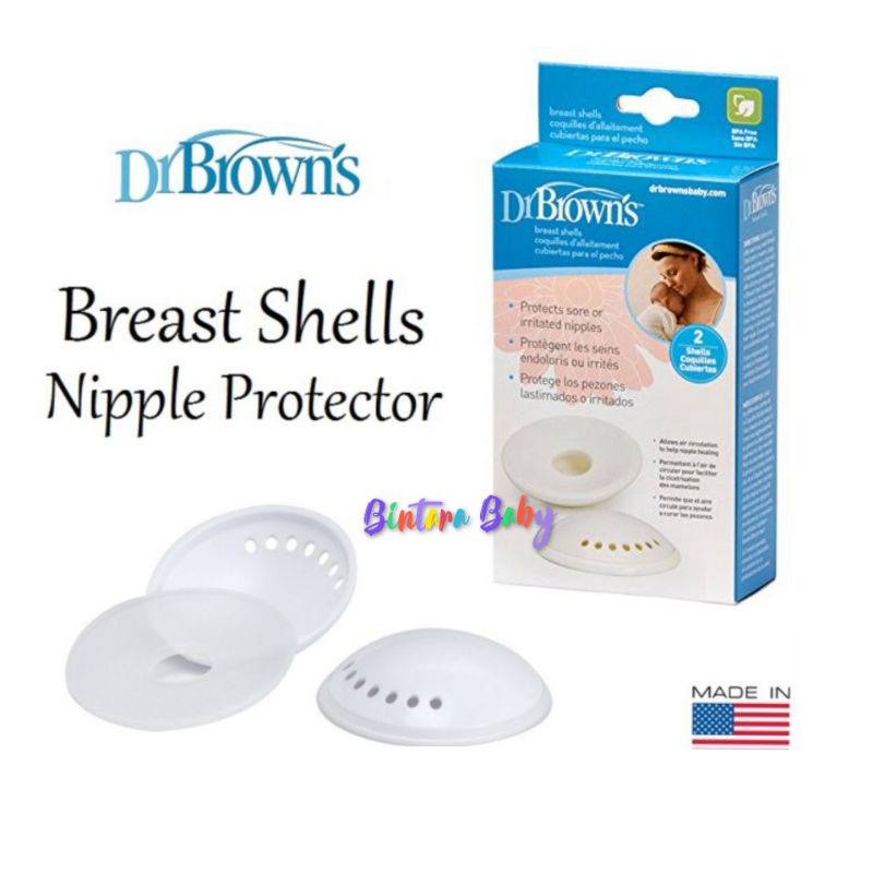 Dr Brown's Breast Shells Nipple Protector