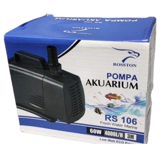 ROSSTON RS 106 RS106 MESIN POMPA AIR ROSTON POWER HEAD KOLAM AQUARIUM