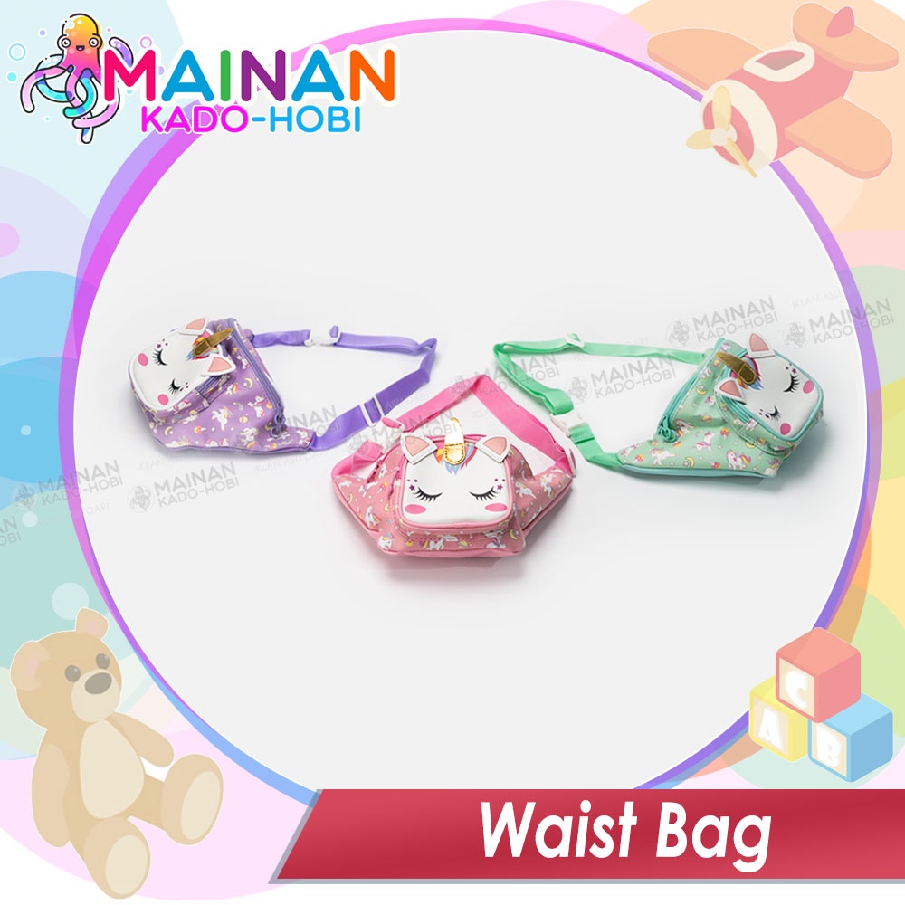 READY PROMO TAS SELEMPANG ANAK KARAKTER PEREMPUAN LAKI USIA 5-7 TAHUN