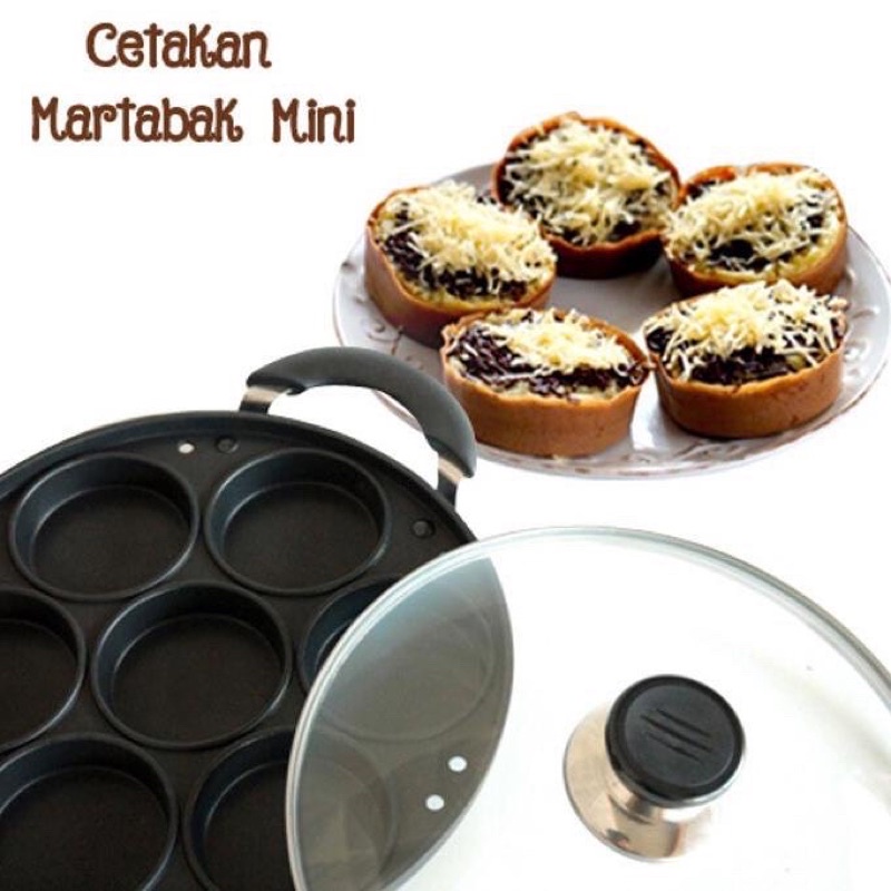 Cetakan kue teflon / cetakan martabak / cetakan pukis