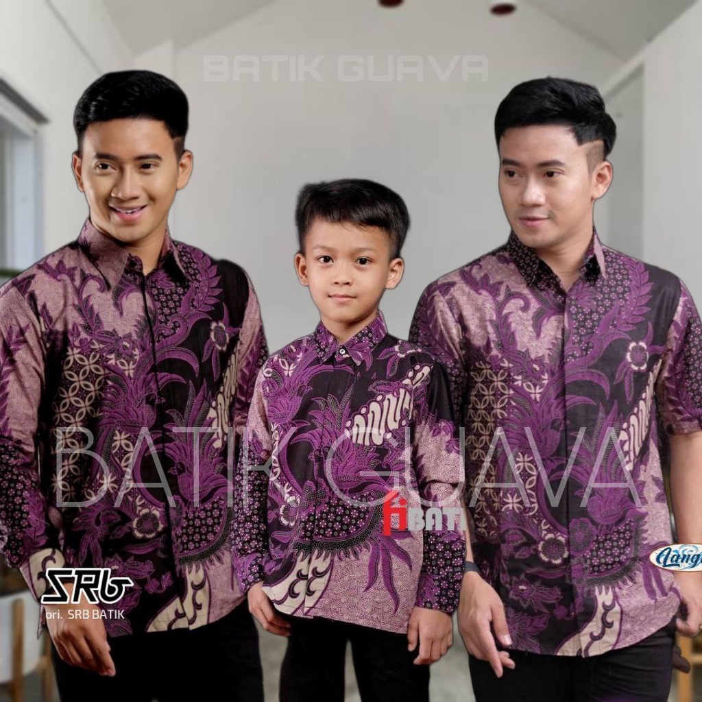 Batik Couple Ayah Dan Anak Laki Laki Modern/kemeja batik pria lengan panjang/Batik pria lengan panjang/Batik pria Lengan pendek/BATIK ANAK LAKI-LAKI
