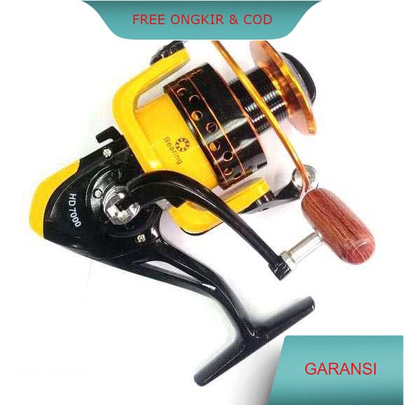 YUMOSHI Reel Pancing HD7000 12 Ball Bearing