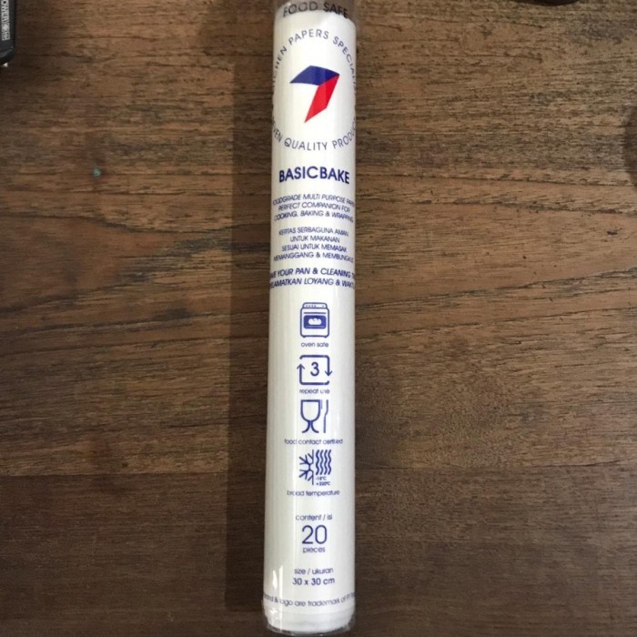 

Parchment Paper Premium - Baking Paper Seven 30x30cm isi 20Lembar