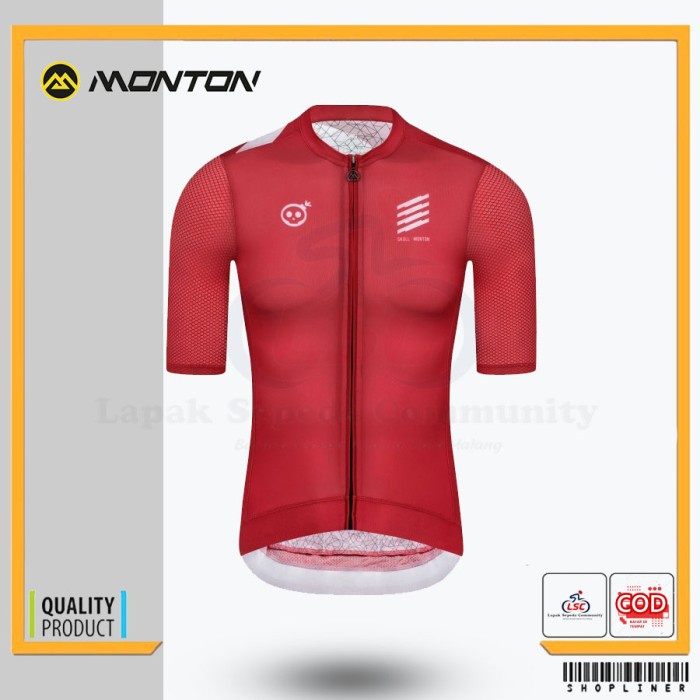 Monton Urban Man Wednesday III Brick Red Jersey Sepeda Cycling Short - S