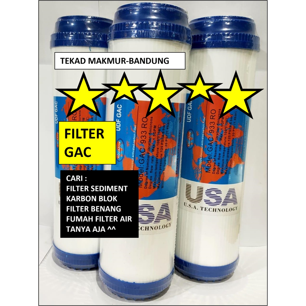 Filter Saringan Penjernih Air Tipe GAC ukuran 10 Inch