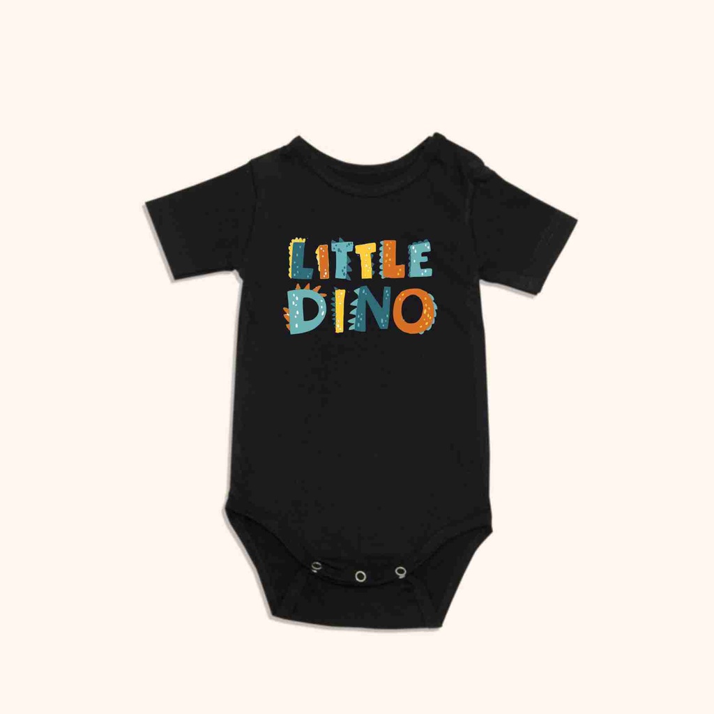 [HEMOBABY] Jumper Jumpsuit Bayi Little Dino pakaian bayi 0 sd 12 Bulan