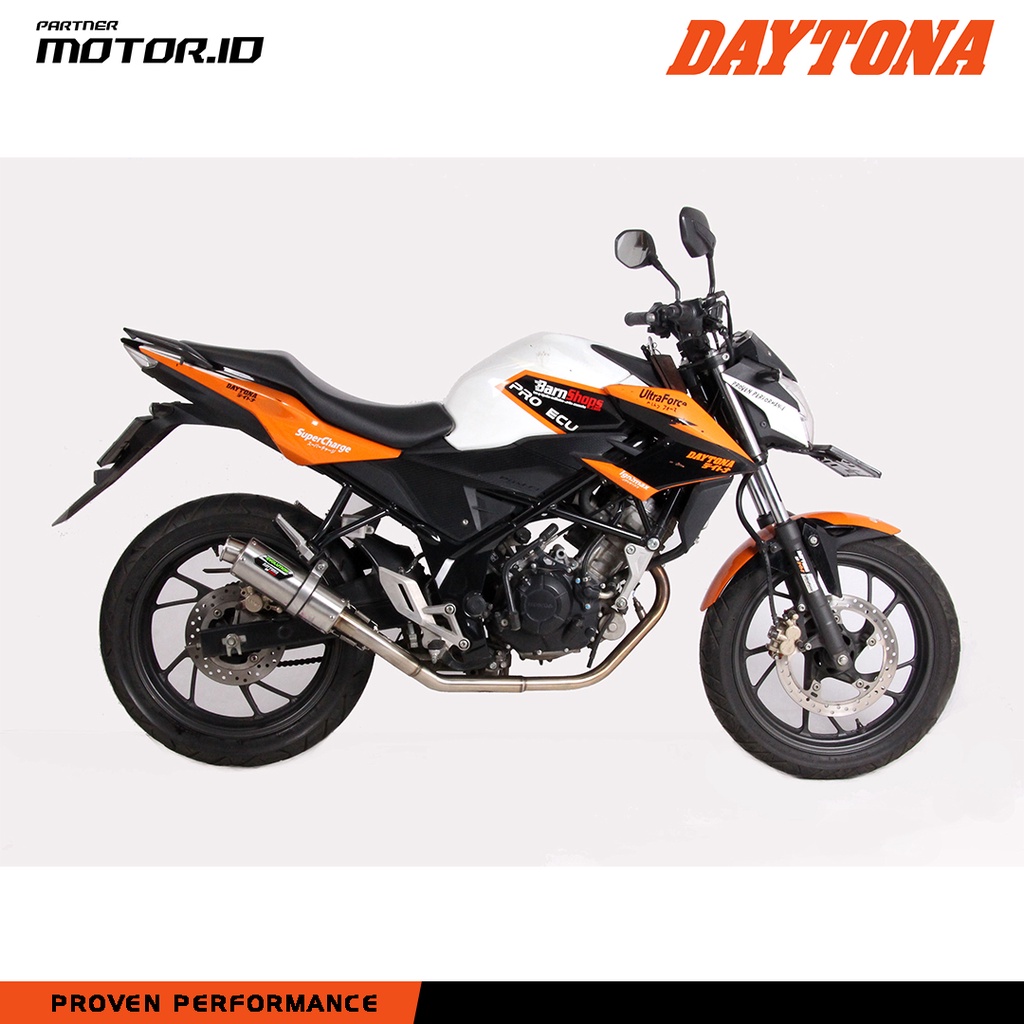 KNALPOT DAYTONA EVOLUTION HONDA NEW CB150R NEW CBR150R