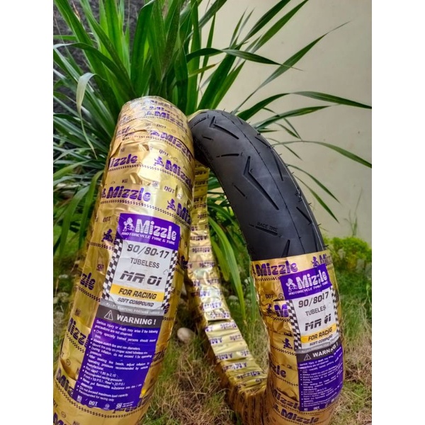 #Ban tubeless 90/80 17Mizzle MR01