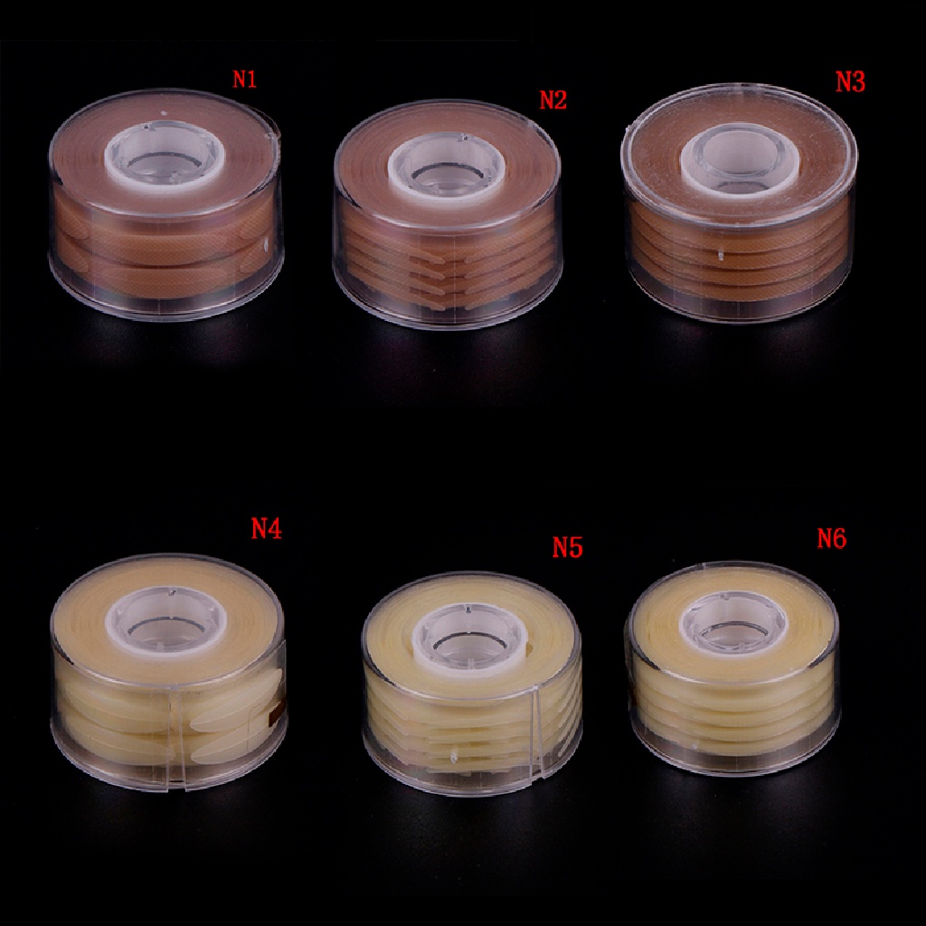 Power 600pc Double Eyelid Tape Perekat Tak Terlihat Strip Pengangkat Mata Renda Stiker Makeup ID