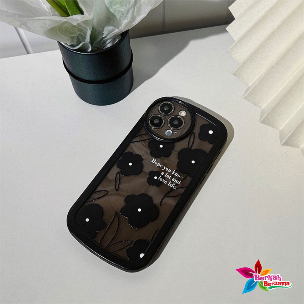 SS128 SOFTCASE FLOWER RETRO FOR IPHONE 7 7+ 8+ X XS XS MAX 11 12 13 14 PLUS PRO MAX BB7518