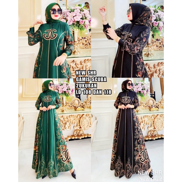 " NEW READY “ GAMIS SULTAN GIA MAXI DRESS SCUBA PREMIUM SHR ORI 100%BEST SELLER HIGT QUALITY SIAP KI