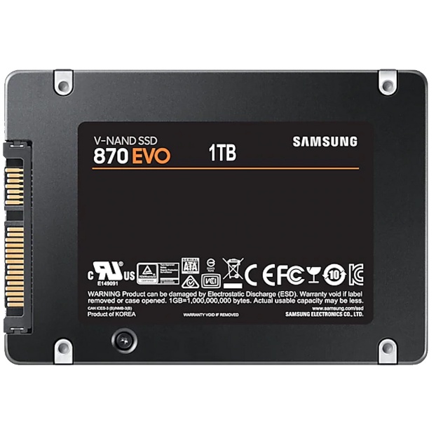 SSD Samsung 870 EVO 1TB / SSD Samsung 1 TB / SSD 1 TB 2.5&quot;