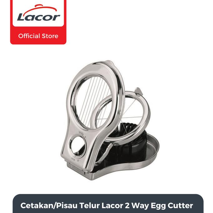 

Cetakan/Pisau Telur Lacor 2 Way Egg Cutter