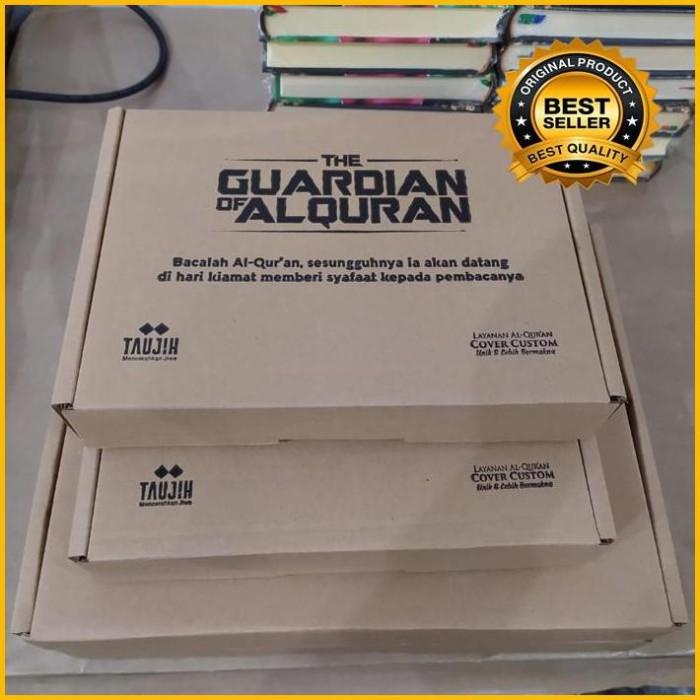 Alquran Custom Mahar Couple Jumbo A4 (Bisa Tambah Nama, Logo Maupun Ready