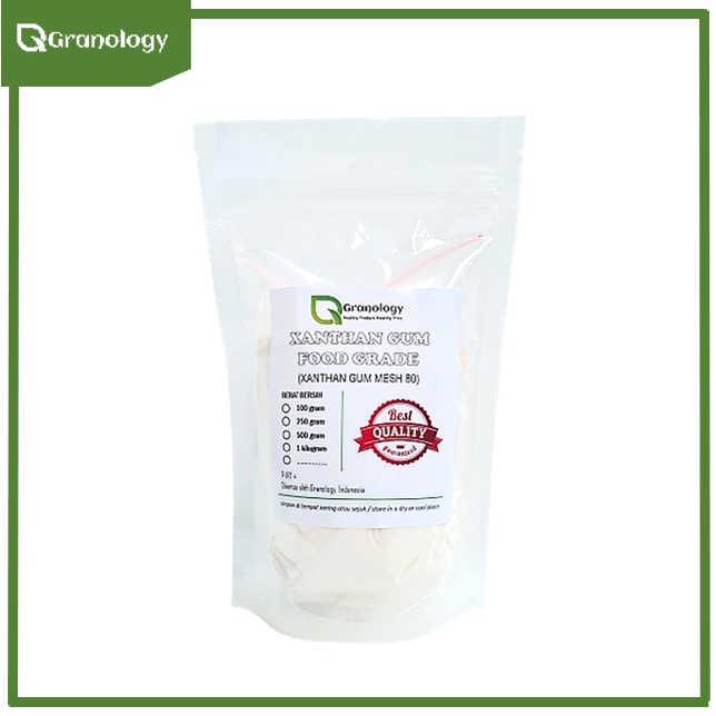 Xanthan Gum Food Grade Mesh 80 (250 gram) by Granology