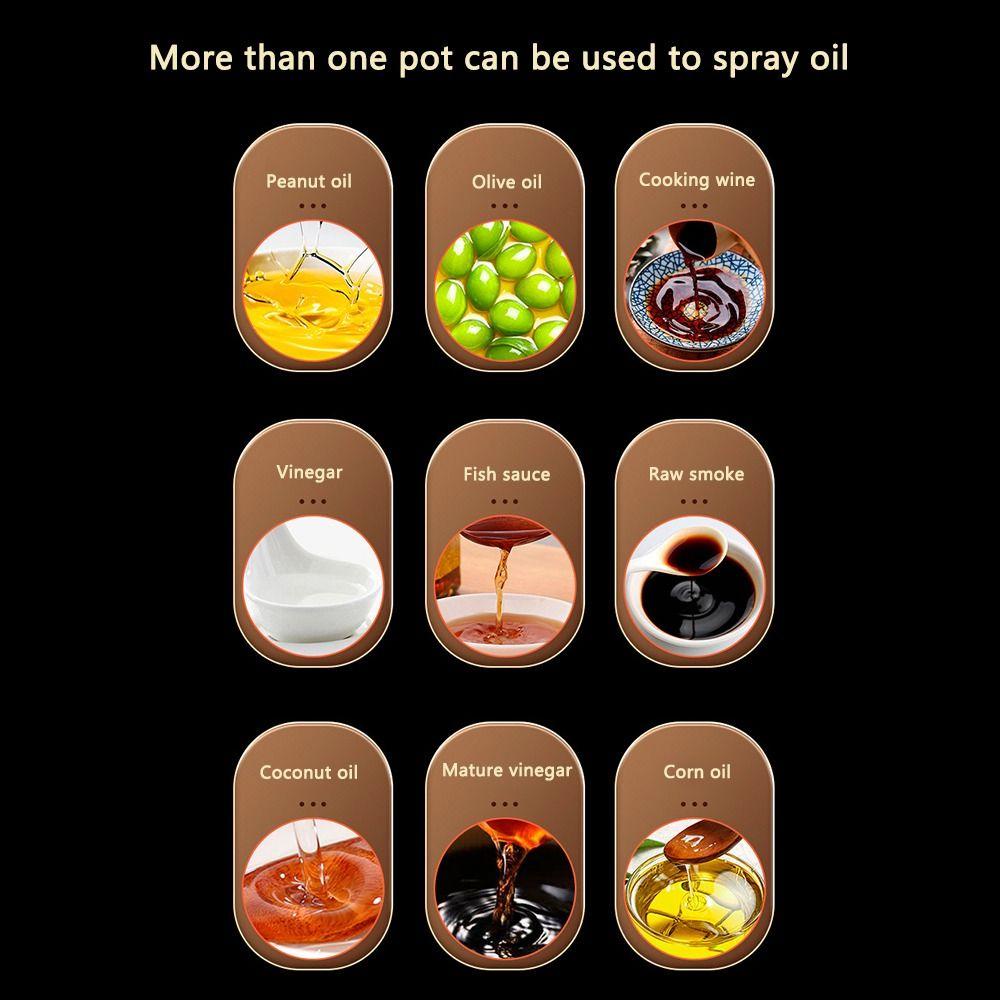 Solighter Olive Oil Sprayer Dapur Baru Untuk Botol Sprayer BBQ