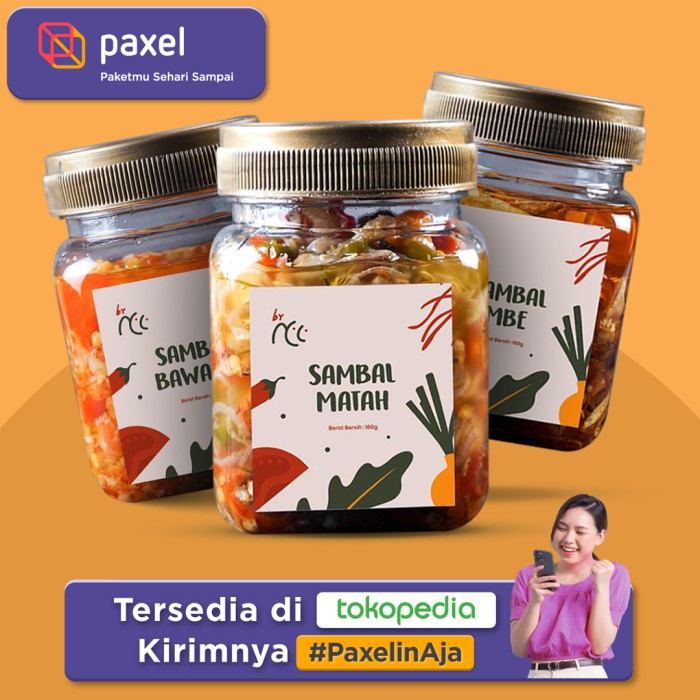 

[BEST SELLER] BUY 2 GET 1 (BUY SAMBAL MBE & SAMBAL MATAH, FREE SAMBAL BAWANG)