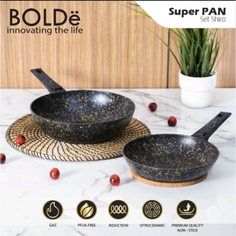 BOLDE SHIRO SET 2 PCS SUPER PAN
