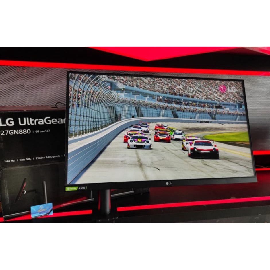 Monitor LG UltraPremium 27GN880 Ergonomic/NanoIPS/144Hz/QHD/GSync/FSync/1ms