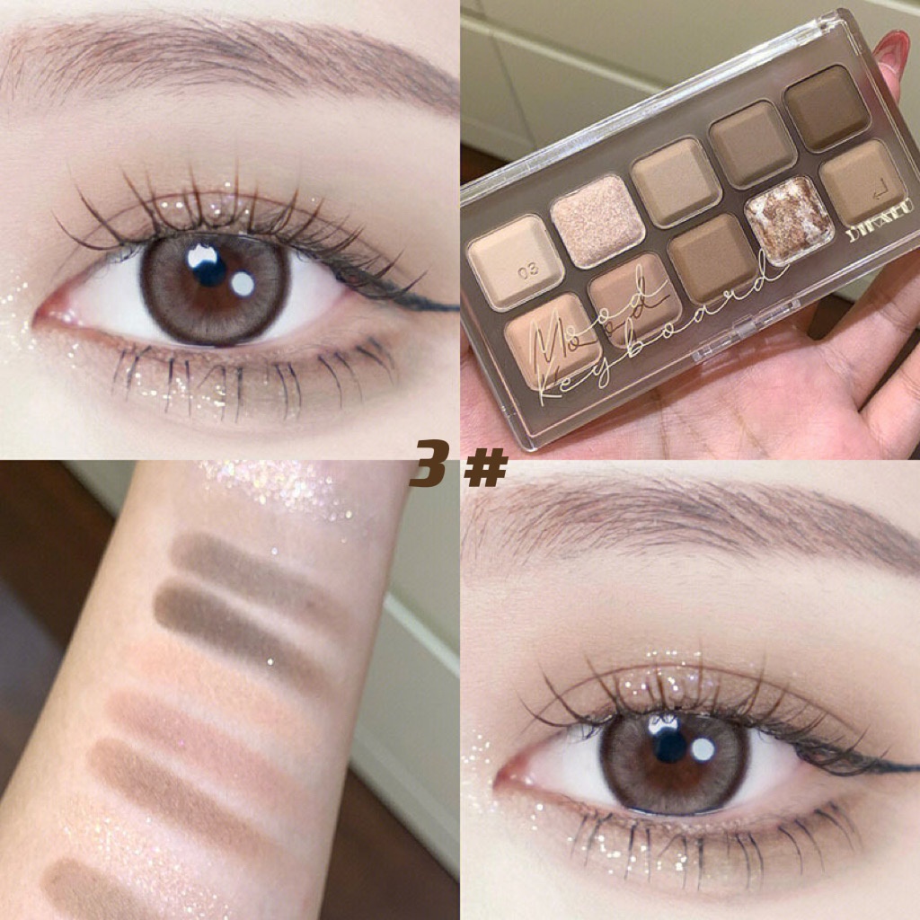 MGL Eyeshadow Keyboard Korean Collection Pigmented 10 Warna