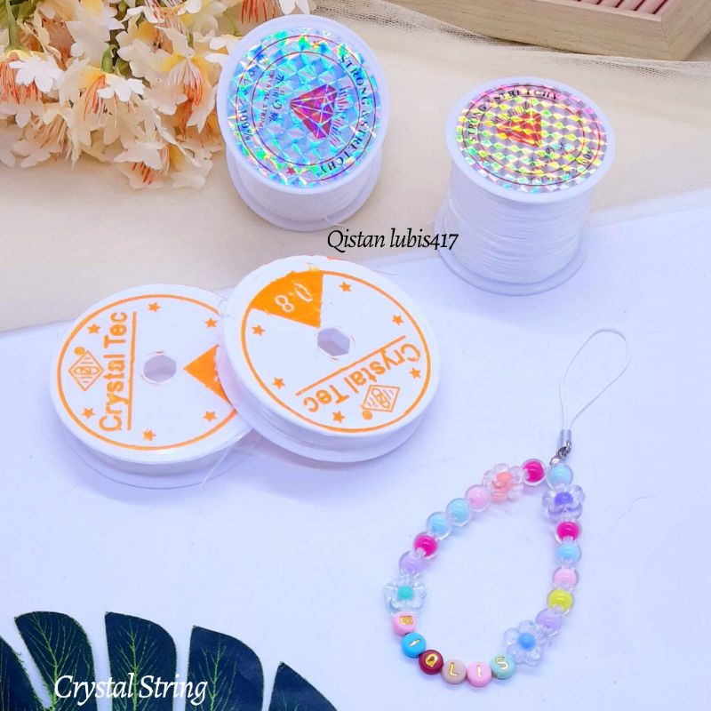 Karet gelang/kenur elastis Crystal String