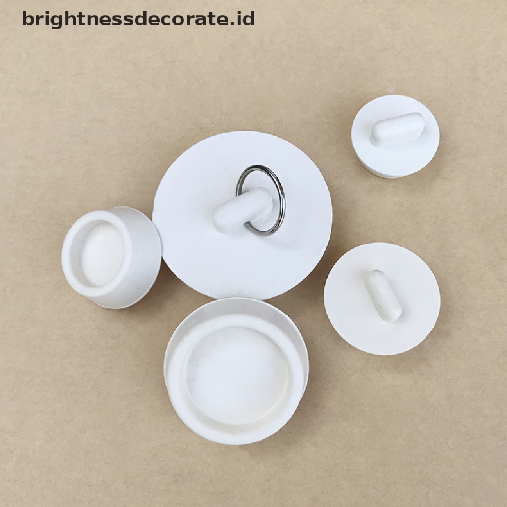 [Birth] Karet Anti Bocor Toilet Dapur Bathtub Plug Bulat Penutup Bak Mandi Wastafel Selokan [ID]