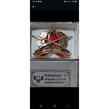 emblem baret infantri/emblem aa infantri/emblem aa/emblem baret tni ad