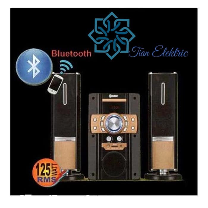 GMC-885S Multimedia Speaker (Bluetooth) 2in1 ORIGINAL.