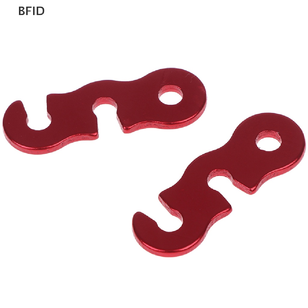 [BFID] 10pcs Tensioner Pengencang Tali Tenda Adjuster Aluminium Alloy Quick Release [ID]