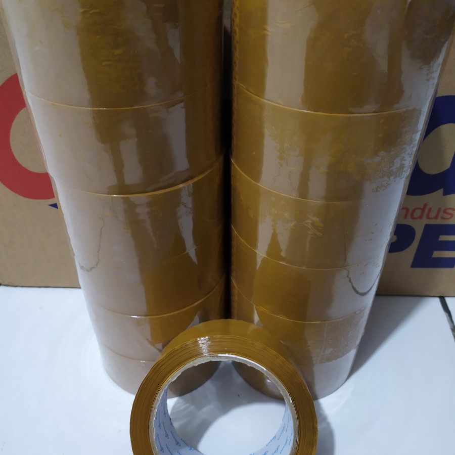 

LAKBAN MURAH COKLAT 45MM X 72YARD HARGA EKONOMIS