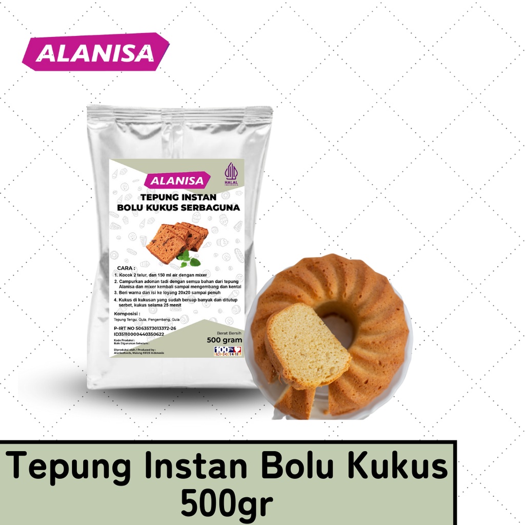 

Tepung Instan Bolu Serbaguna 500gr