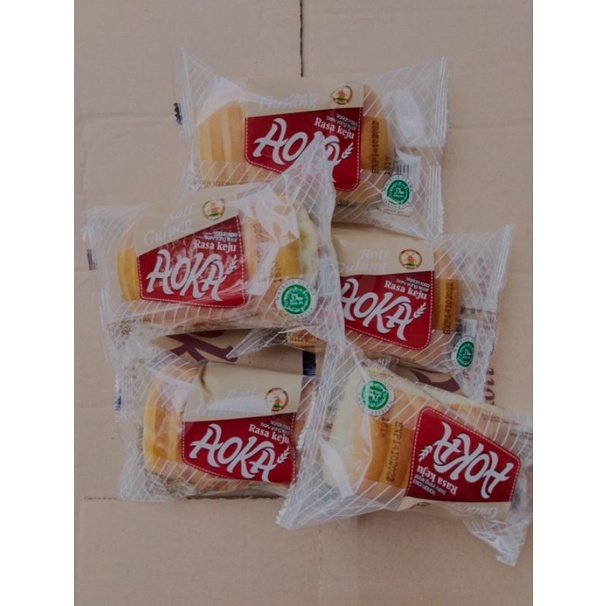 

roti panggang gulung sandwich aoka paket 5 pics