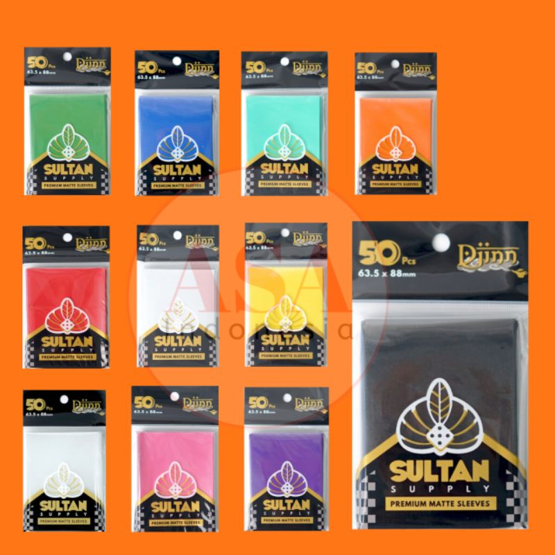 Sultan Djinn Premium Sleeve Matte Standard Pokemon TCG MTG Inner Sleeve Photocard Board Game Card