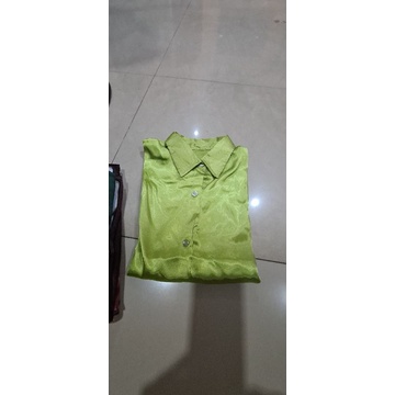 kemeja blus satin serut 101