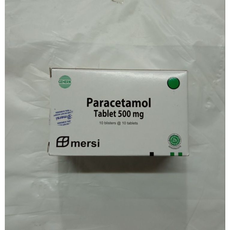 Jual Paracetamol Mersi 100 Tablet | Shopee Indonesia