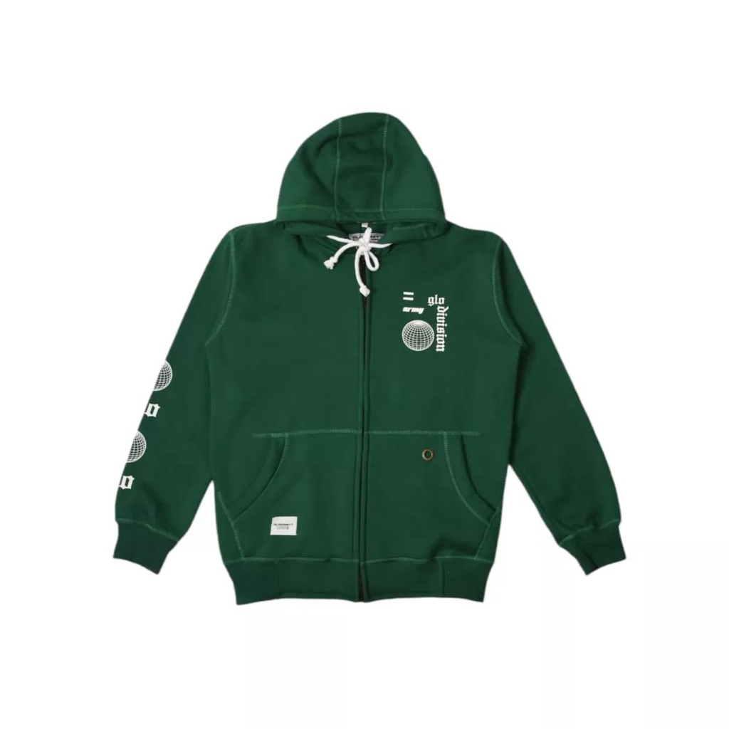 GLO ARMY DVSN ZIPPER HOODIE