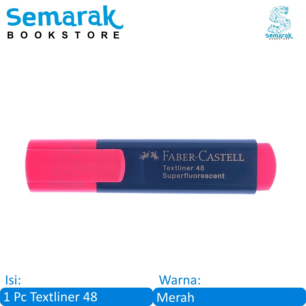 

Faber Castell Texliner 48 - Merah