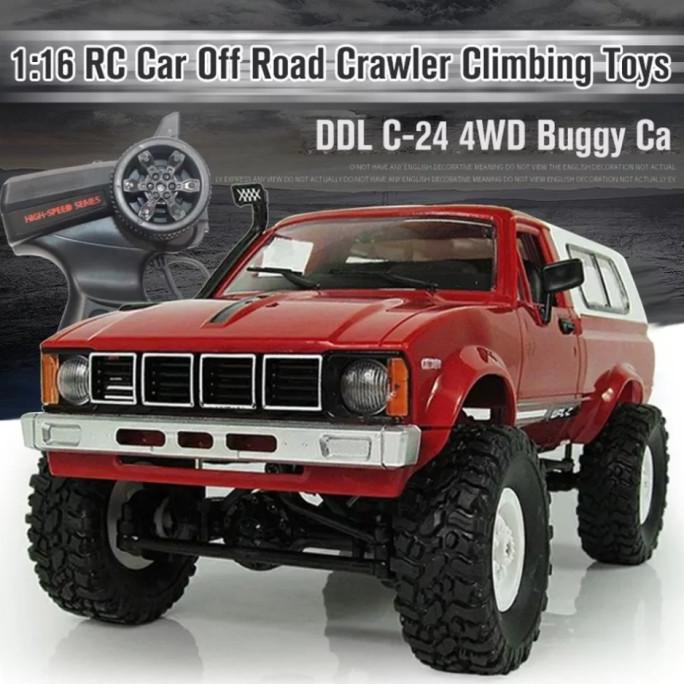 WPL C-24 C24 RTR 2.4Ghz Toyota Hilux 1/16 RC Adventure Offroad 4WD
