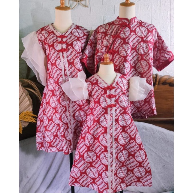 DRESS CHEONGSAM | DRESS SINCIA | COUPLE IMLEK | BAJU IMLEK | COUPLE CHEONGSAM | BAJU SINCIA | XINCIA