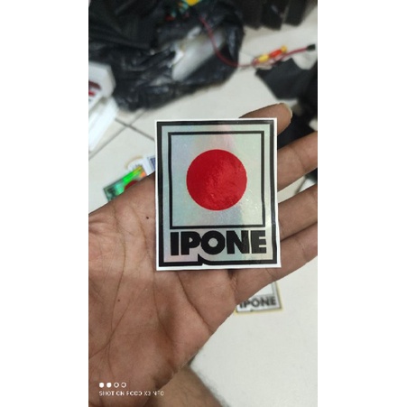 stiker IPONE cutting stiker logo oli motor