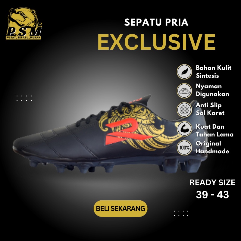 SALE sepatu bola batik rexbic septu sneakers