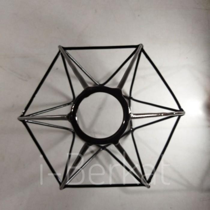 Kap Lampu Gantung Hias Besi Minimalis 012