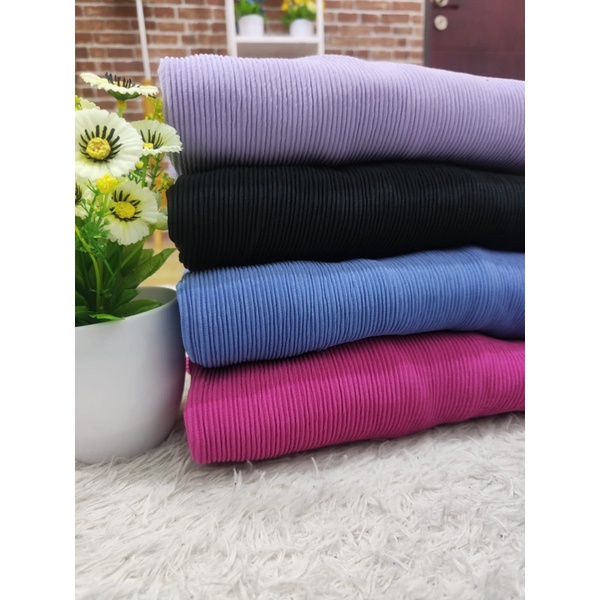 long tunik midi wanita bahan hanover merk clarke