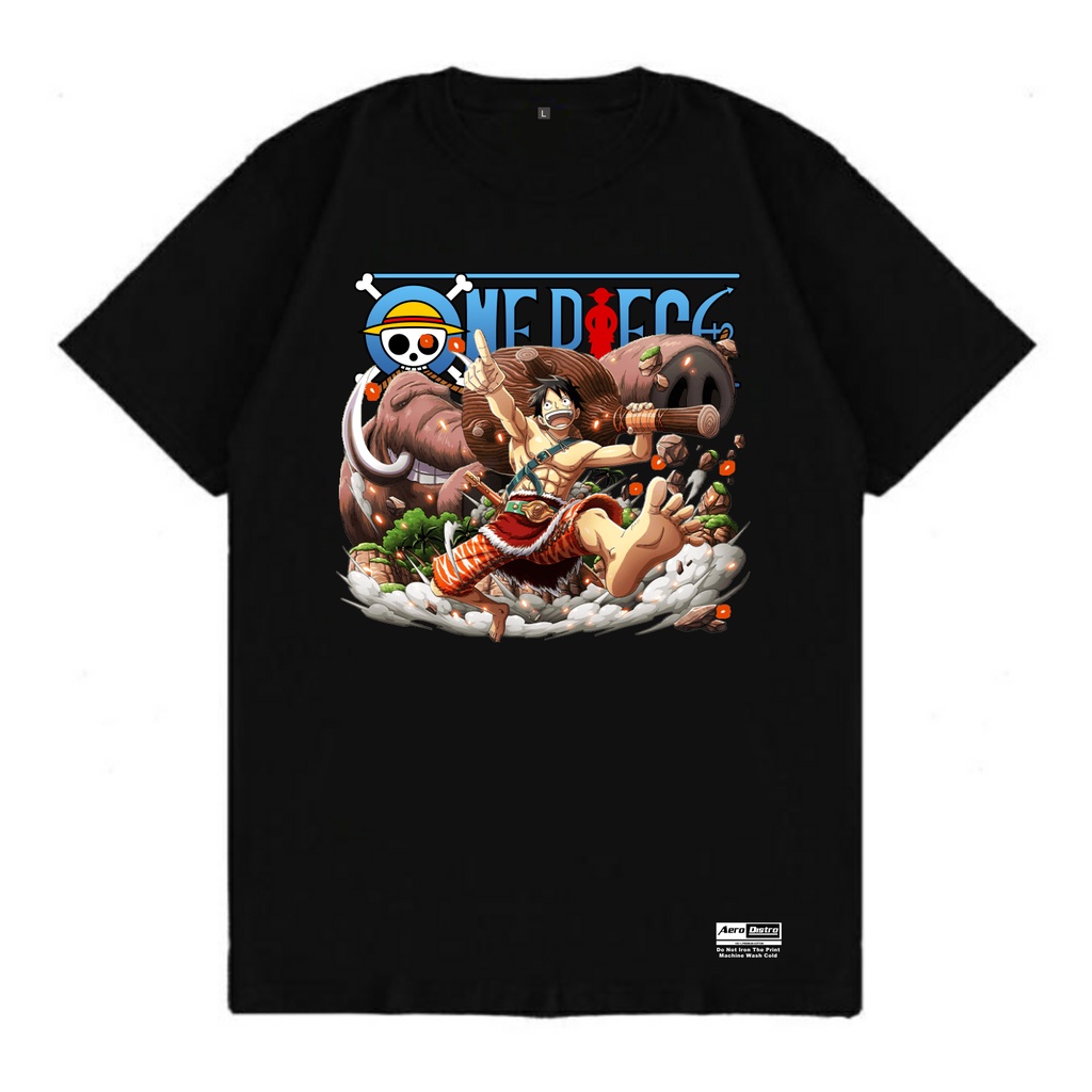 Aerodistro - Kaos/Baju Anime One Piece Luffy Dressrosa