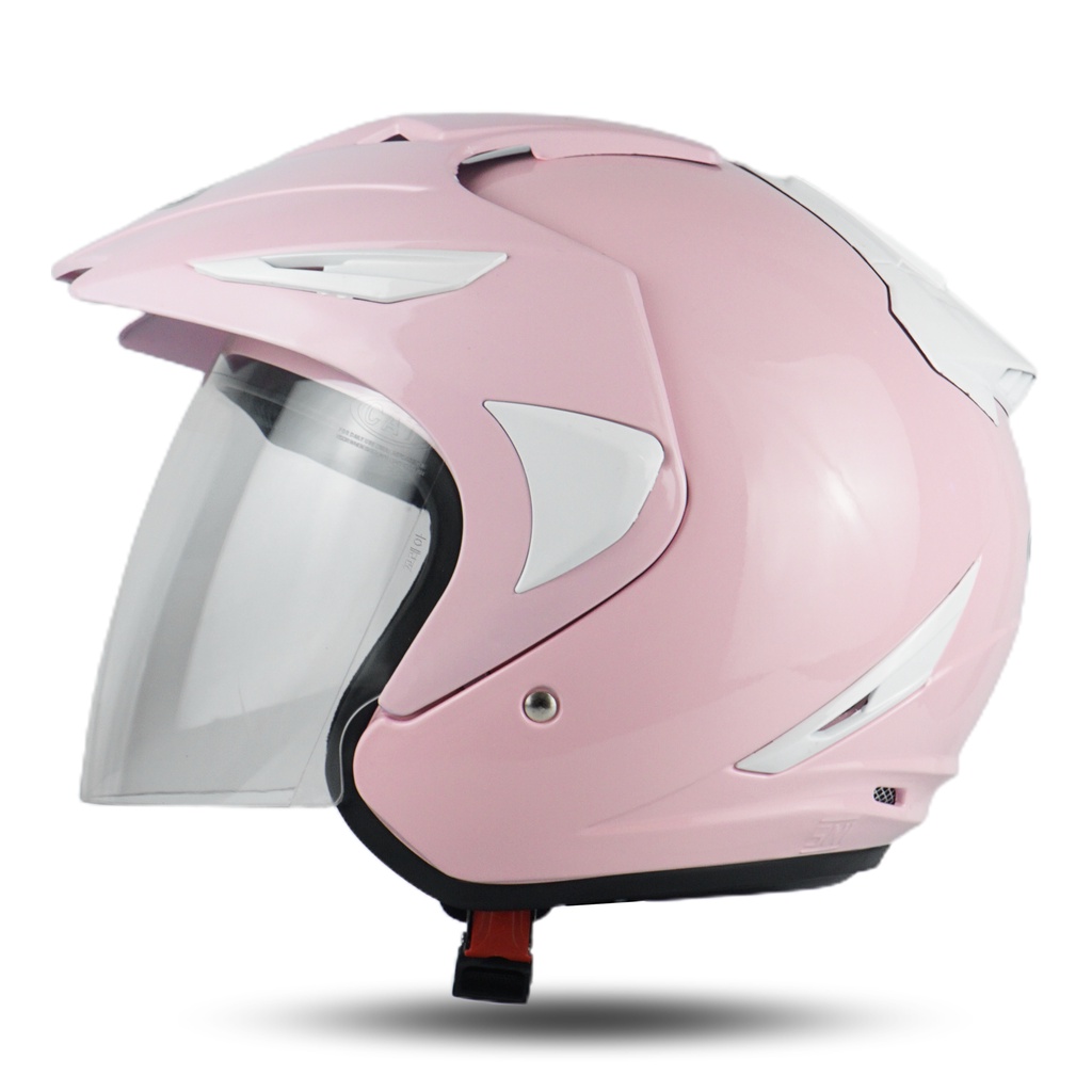 R-Six Venus Series Helm Half Face Terbaru Kekinian SNI