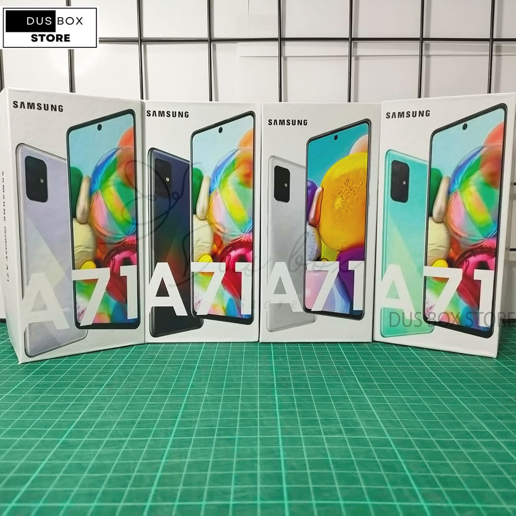 DUS BOX SAMSUNG A71 -FREE STICKER DAN FULLSET- BOX SAMSUNG