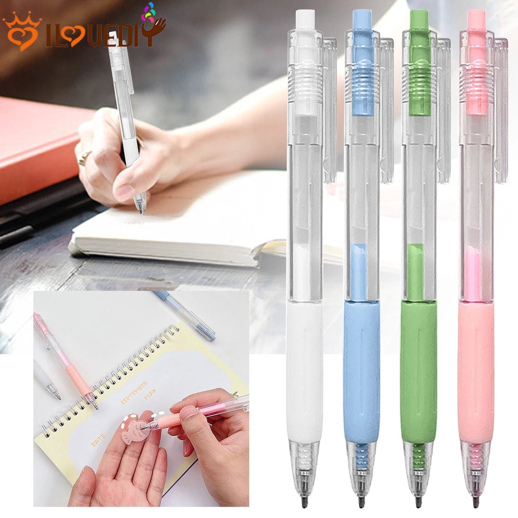 [Warna Random 1PC] Scrapbook Cepat Kering Lem Pen Pasokan Kantor Sekolah Perekat Lem Viskositas Tinggi Glue Sticks Dot Glue Pen Stick DIY Kerja Tangan Warna Solid Glue Stick