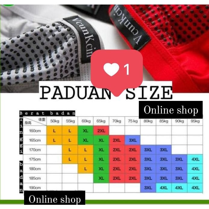 Boxer Celana Boxer Pria Vcun Kcin Magnet Ion Negatif Super Best Seller Er